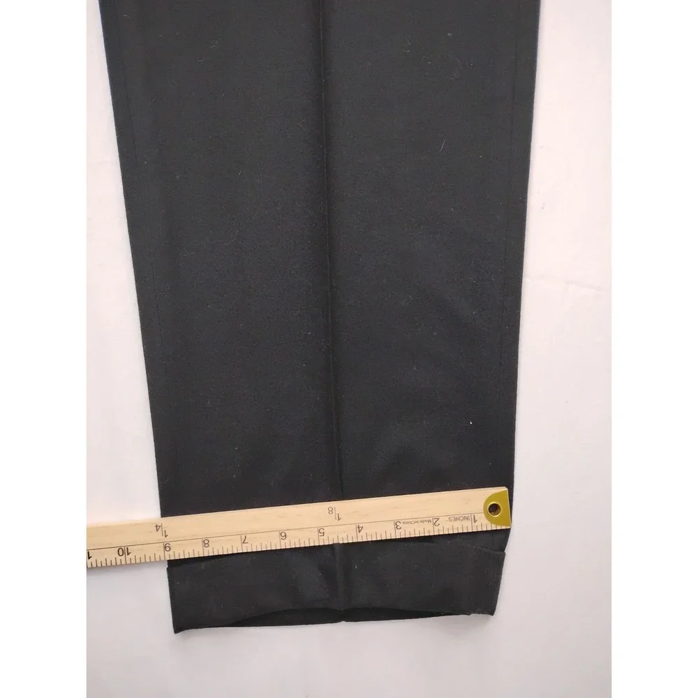 Polo Ralph Lauren Wool Blend Pleated Cuffed Dress Trousers 36x31